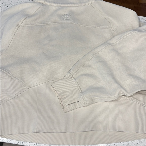lululemon athletica scuba oversized funnel neck half zip - Picture 6 of 8